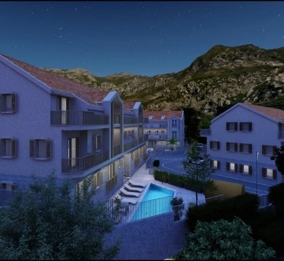 Prodaja, jednosoban stan, 59m², Risan, Kotor