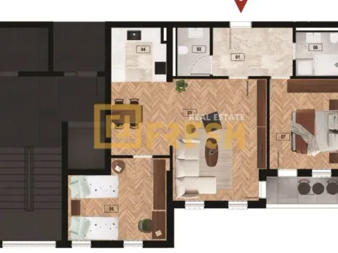 Prodaja, dvosoban stan, 82m², Zabjelo, Podgorica - image 4