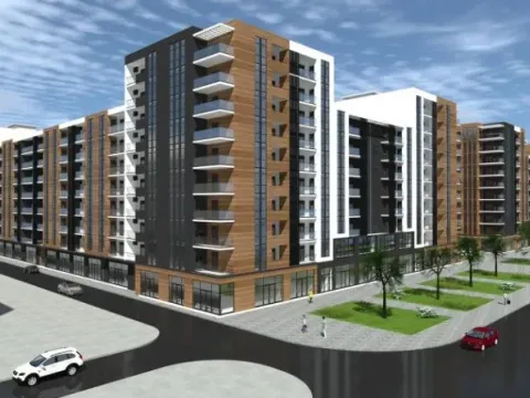 Prodaja, jednosoban stan, 44m², Stari Aerodrom, Podgorica