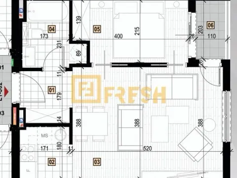 Prodaja, jednosoban stan, 41m², Zagorič, Podgorica - image 7