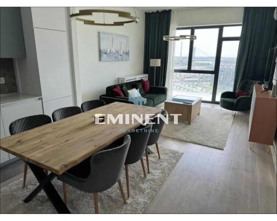 Rent, three bedroom apartment, 83m², Savski Venac, Beograd