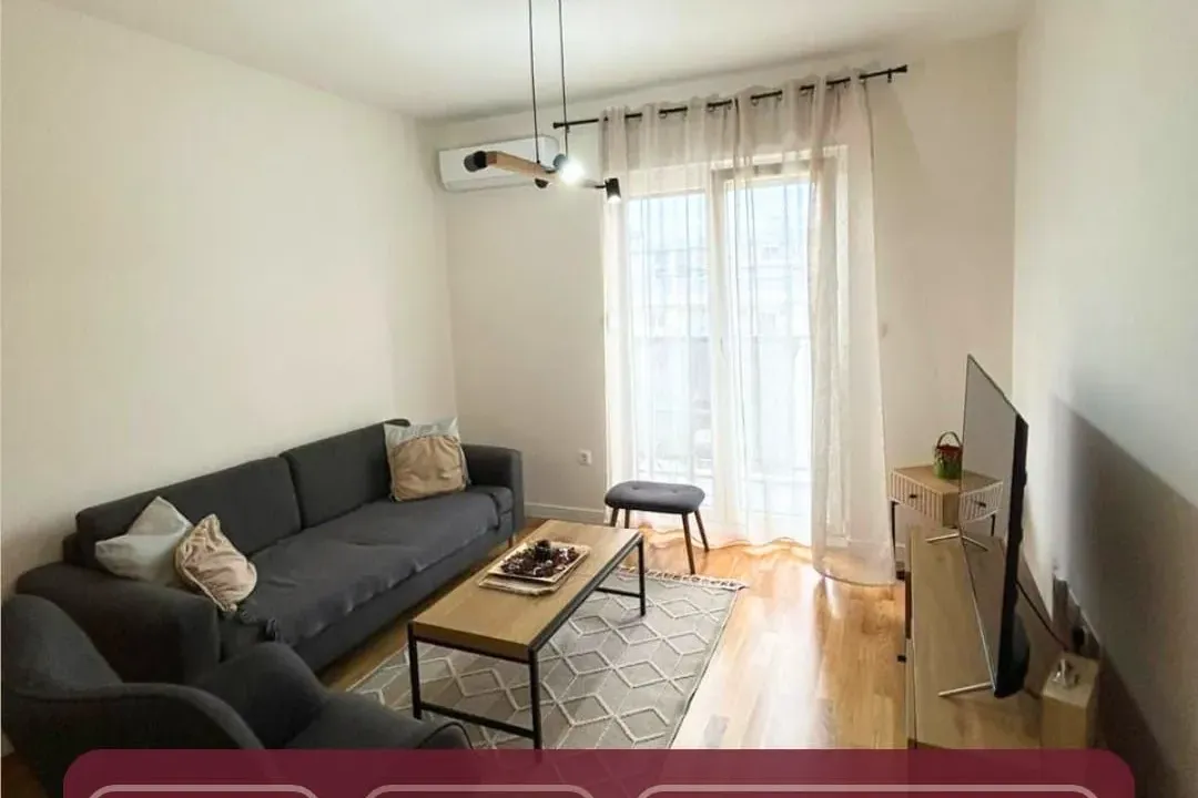 Rent, one bedroom apartment, 43m², Pobrežje, Podgorica