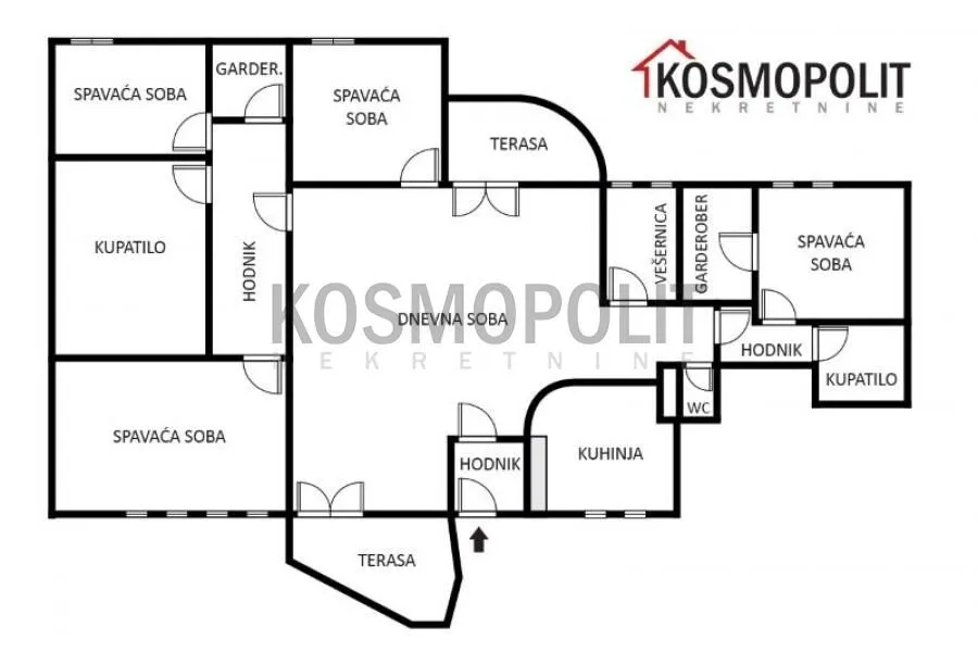 Izdavanje, stan, 221m², Kalenić Pijaca, Vračar Sve Podlokacije