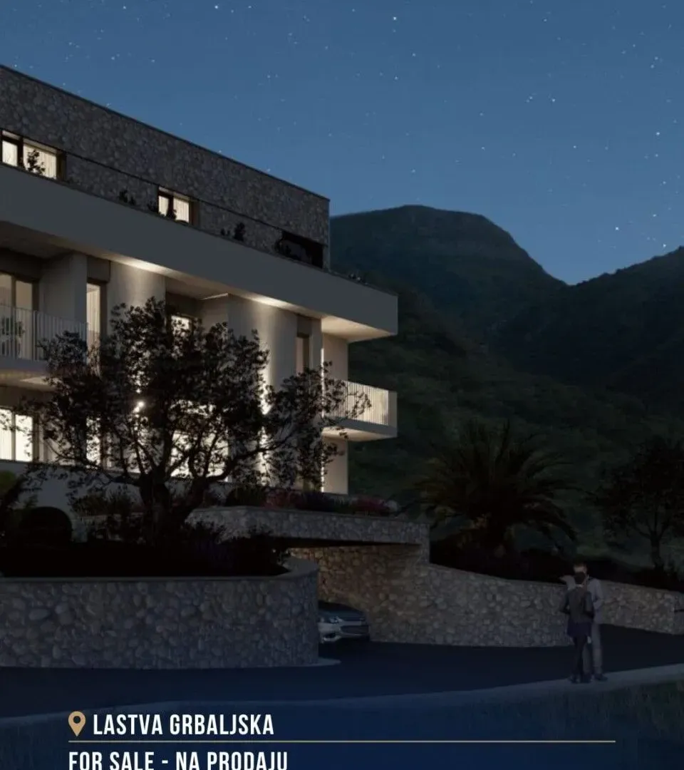 Prodaja, jednosoban stan, 45m², Luštica, Tivat