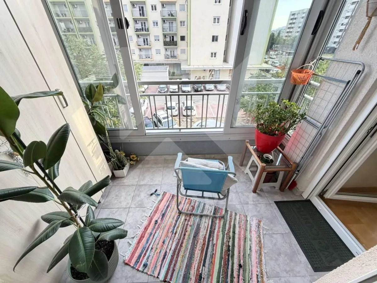 Rent, one bedroom apartment, 45m², Tuški Put, Podgorica