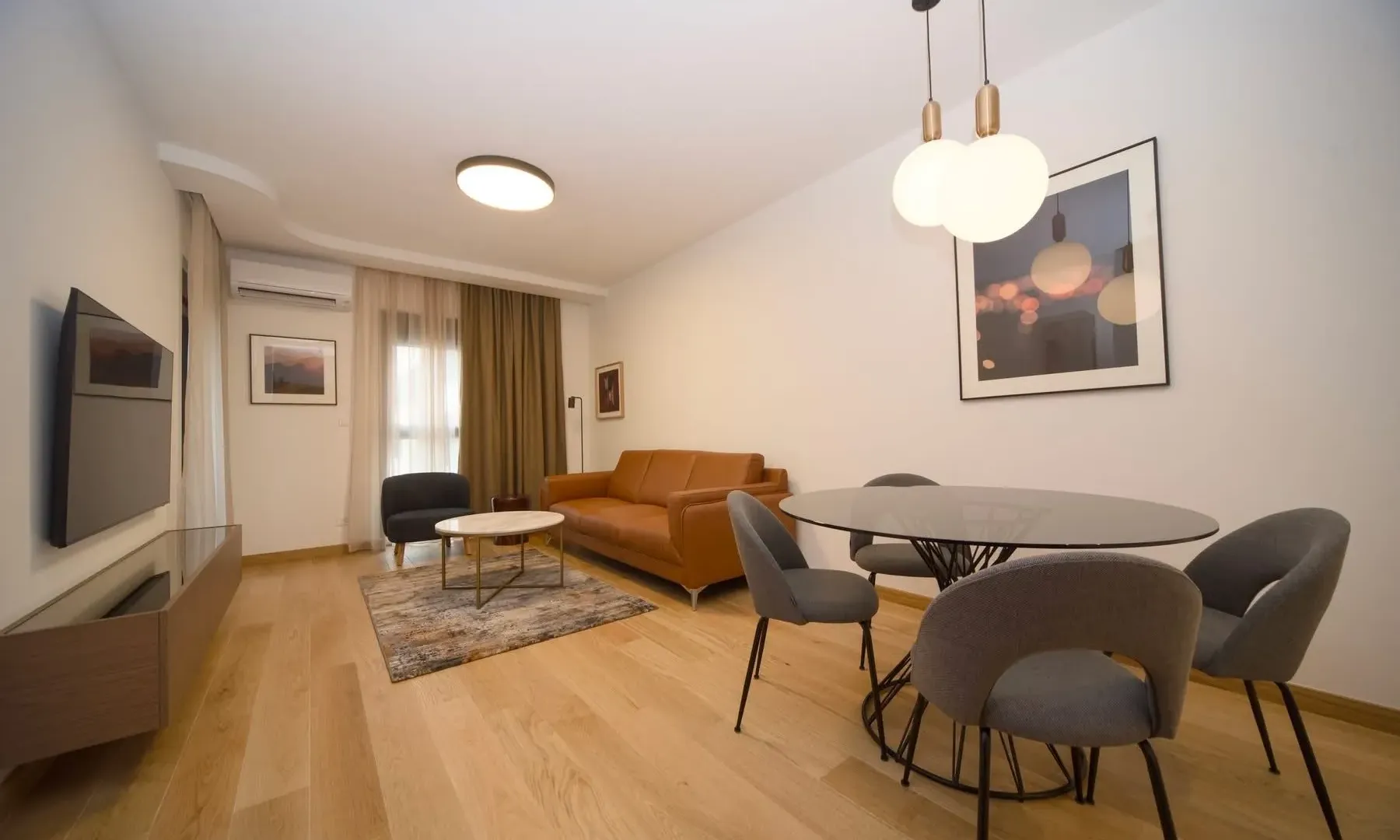 Rent, one bedroom apartment, 46m², City Kvart, Podgorica