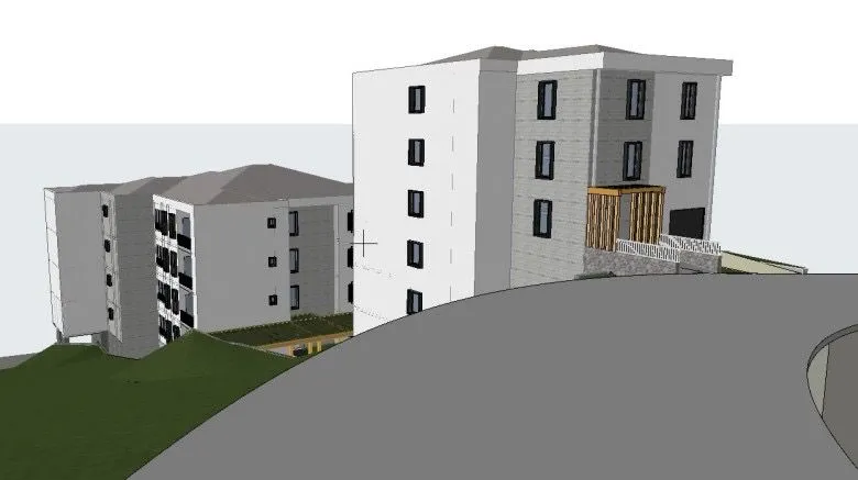 Prodaja, jednosoban stan, 63m², Lazi, Budva