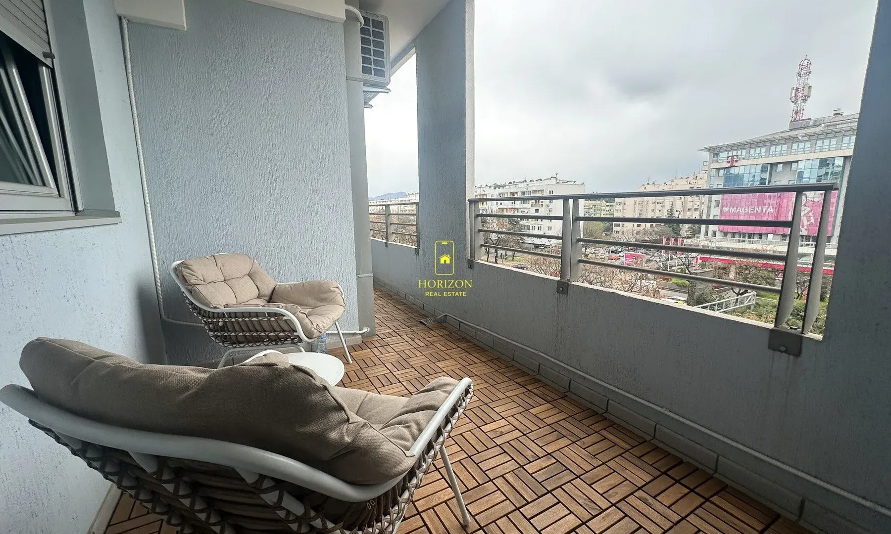 Rent, two bedroom apartment, 75m², Preko Morače, Podgorica