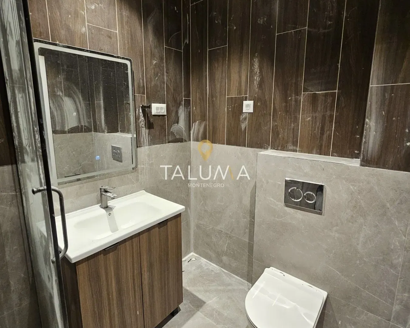Rent, one bedroom apartment, 44m², Tološi, Podgorica