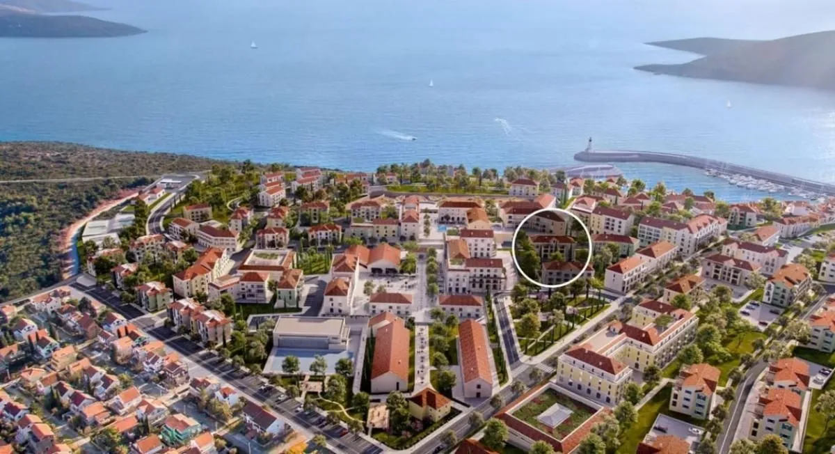 Sale, one bedroom apartment, 69m², Luštica Bay, Tivat