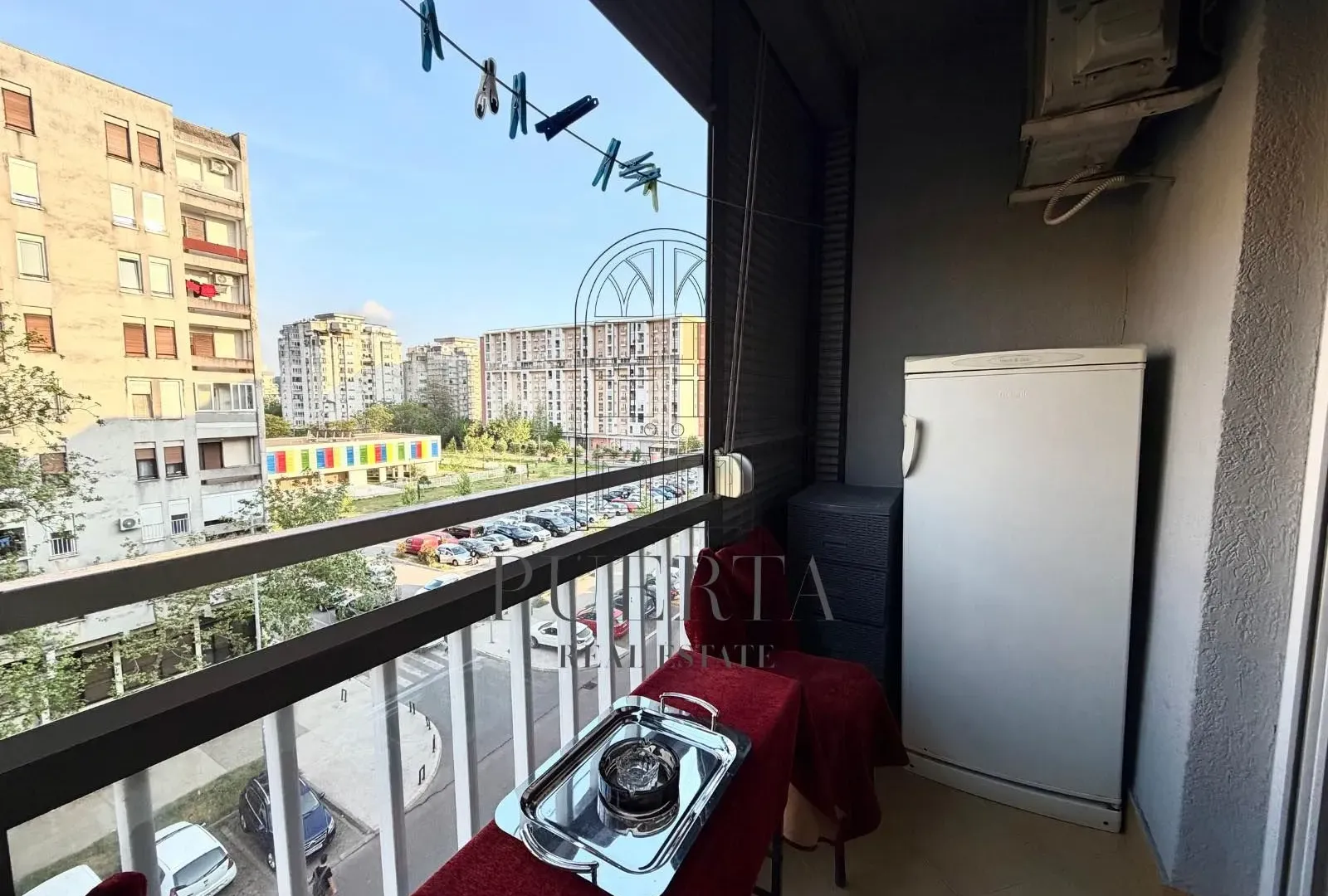 Rent, two bedroom apartment, 60m², Blok 9, Podgorica