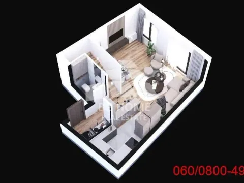 Sale, two bedroom apartment, 68m², Crveni Krst, Beograd