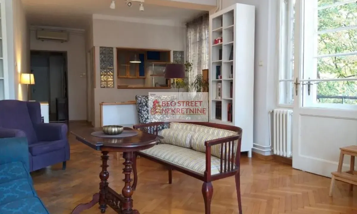 Rent, four bedroom apartment, 87m², Stari Grad, Beograd