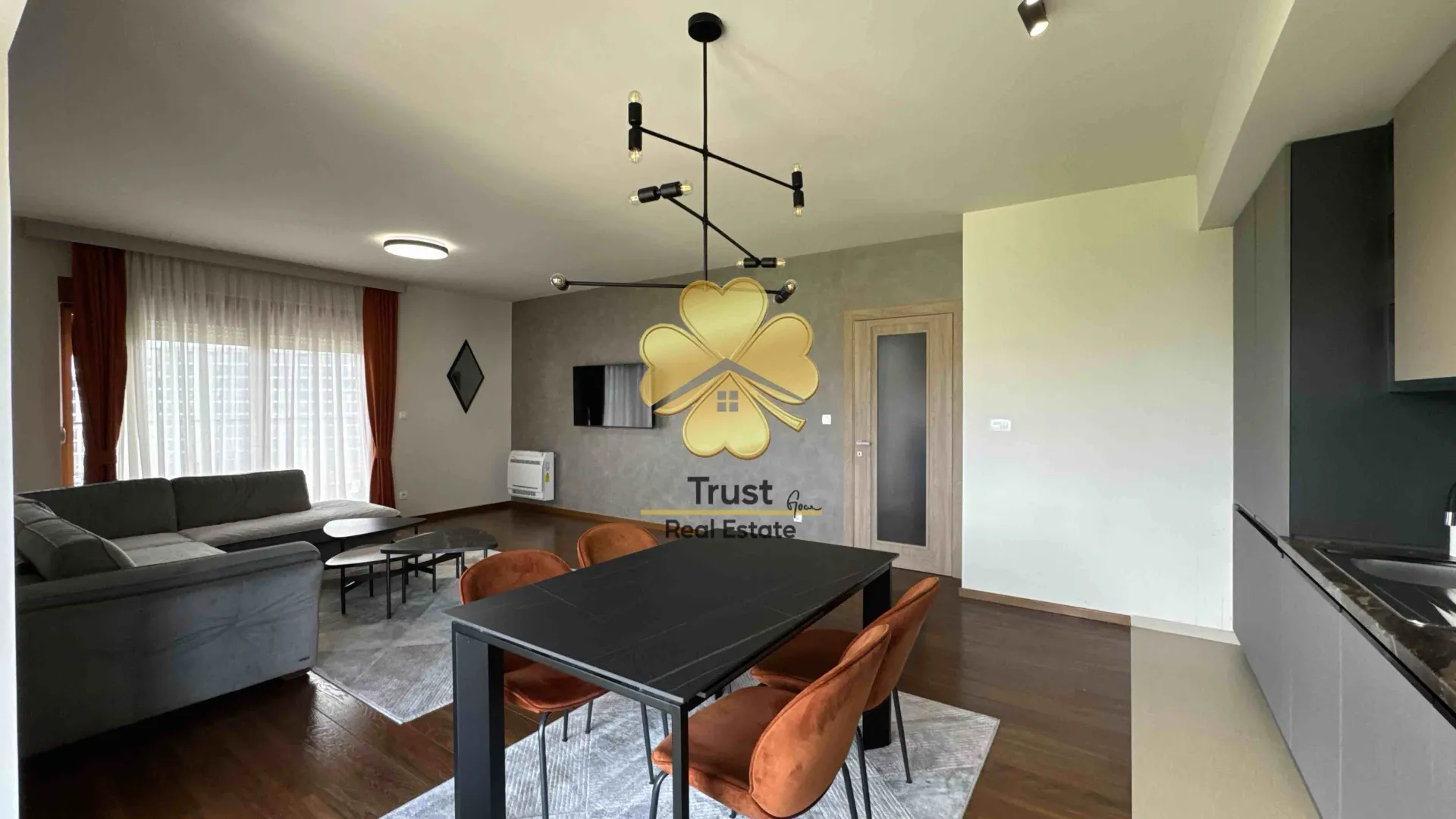Rent, two bedroom apartment, 86m², Master Kvart, Podgorica