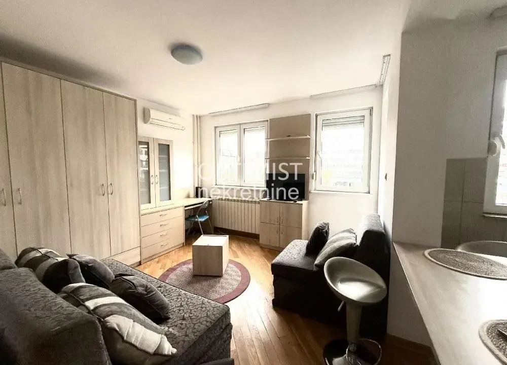 Izdavanje, stan, 30m², Palata Pravde, Beograd