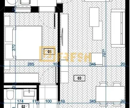 Prodaja, jednosoban stan, 54m², Zabjelo, Podgorica - image 6