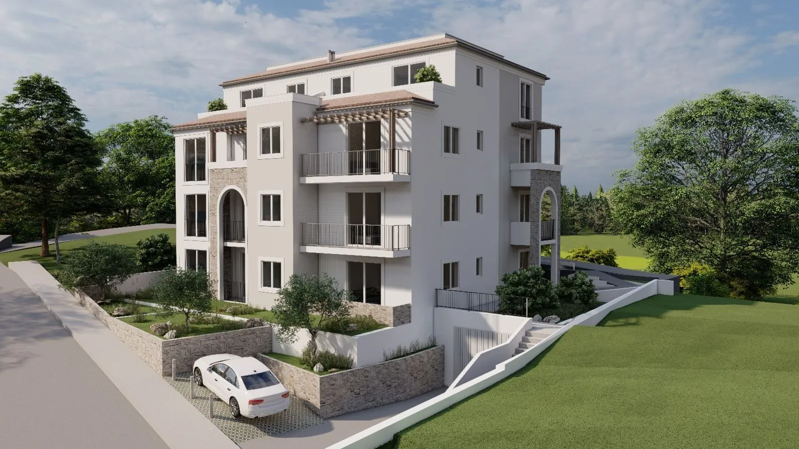 Sale, one bedroom apartment, 55m², Sutomore, Bar