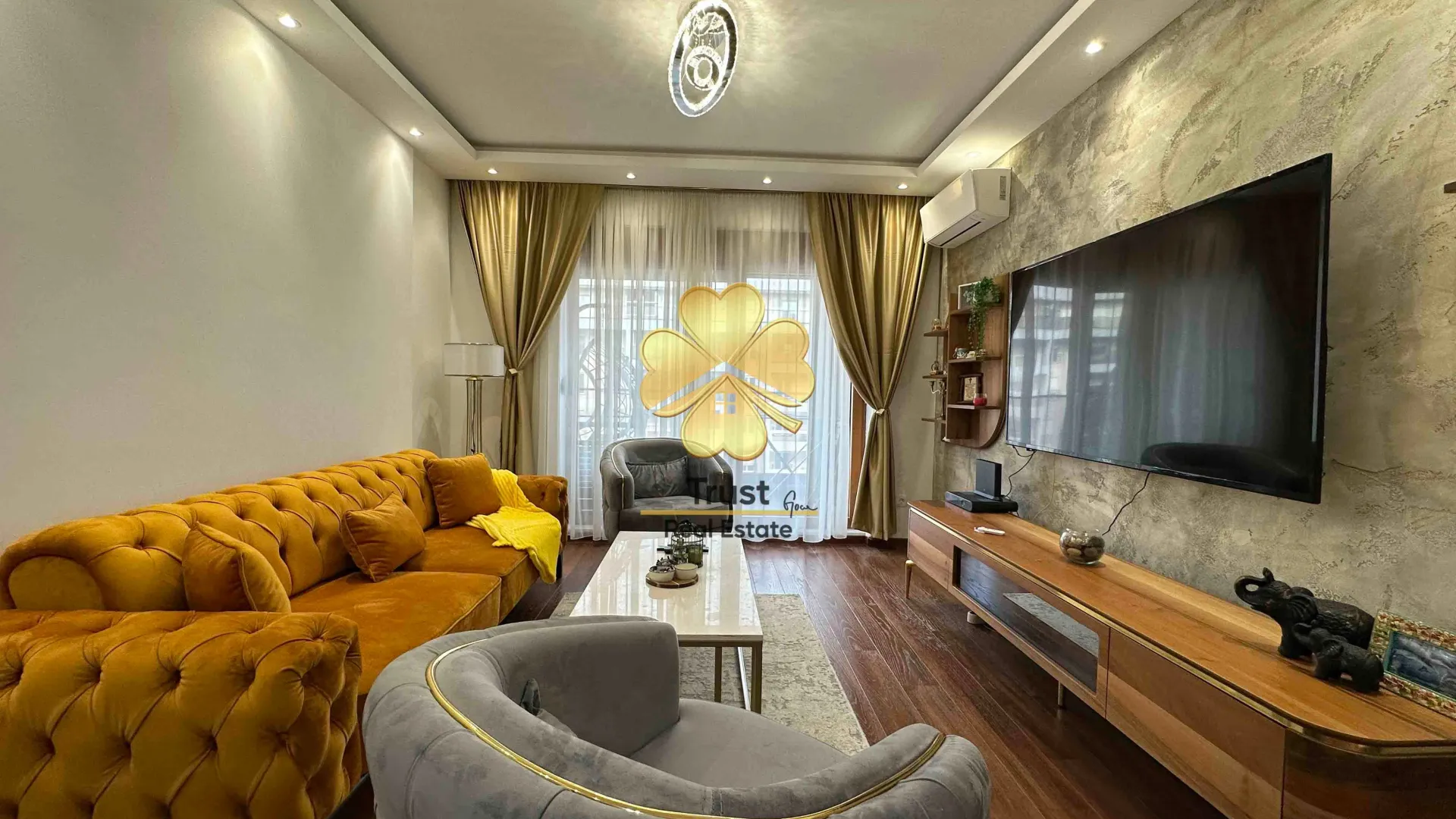 Rent, one bedroom apartment, 50m², Master Kvart, Podgorica
