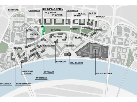 Sale, five bedroom apartment, 157m², Beograd Na Vodi, Beograd - image 5