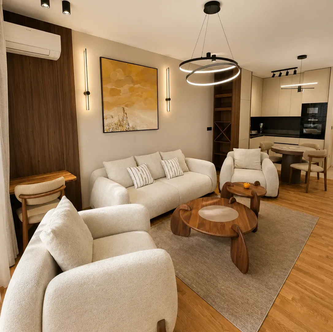 Izdavanje, jednosoban stan, 47m², Stari Aerodrom, Podgorica