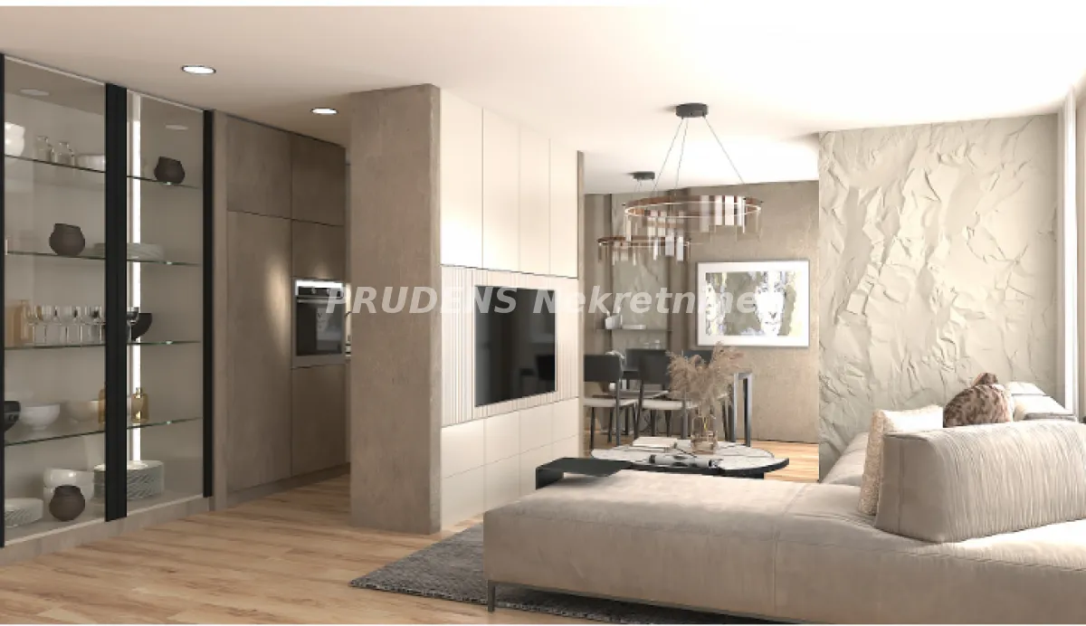 Prodaja, dvosoban stan, 53m², Banovo Brdo, Beograd