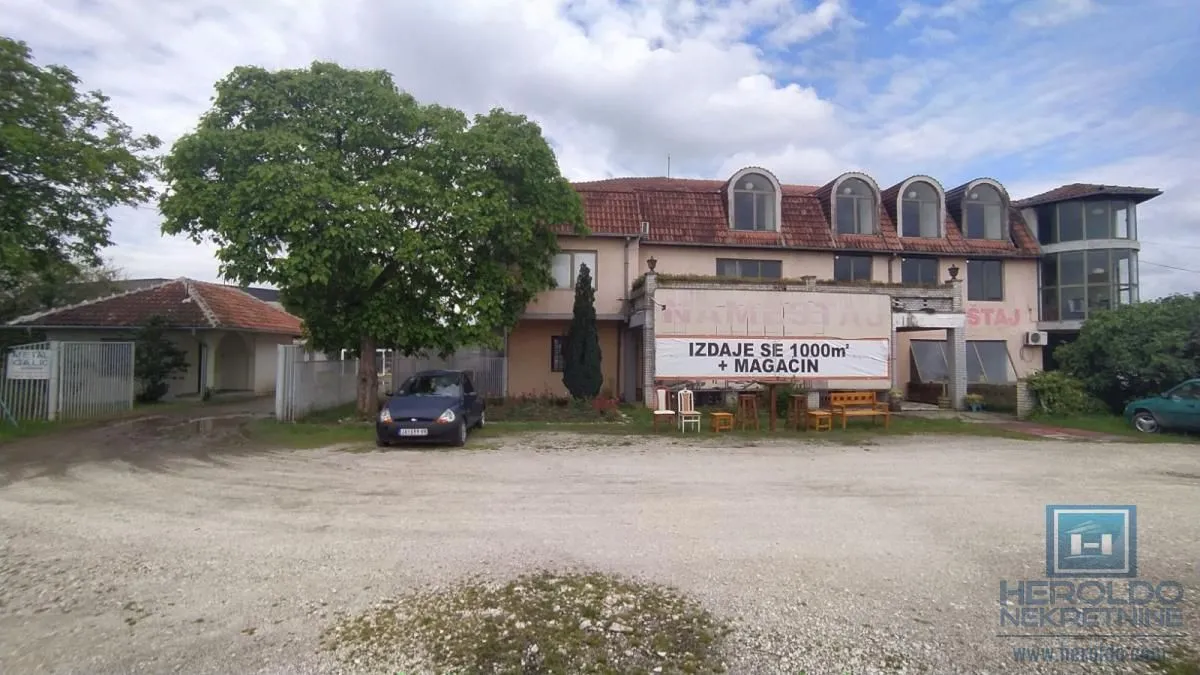 Rent, office space, 1000m², Ribarski put, Jagodina