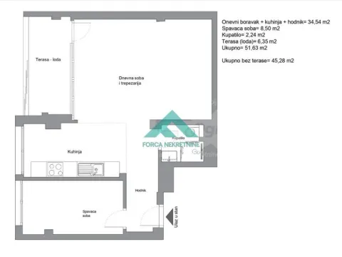 Prodaja, dvosoban stan, 41m2, Novi Beograd, Beograd Prodaja, dvosoban stan, 41m2, Novi Beograd, Beograd
