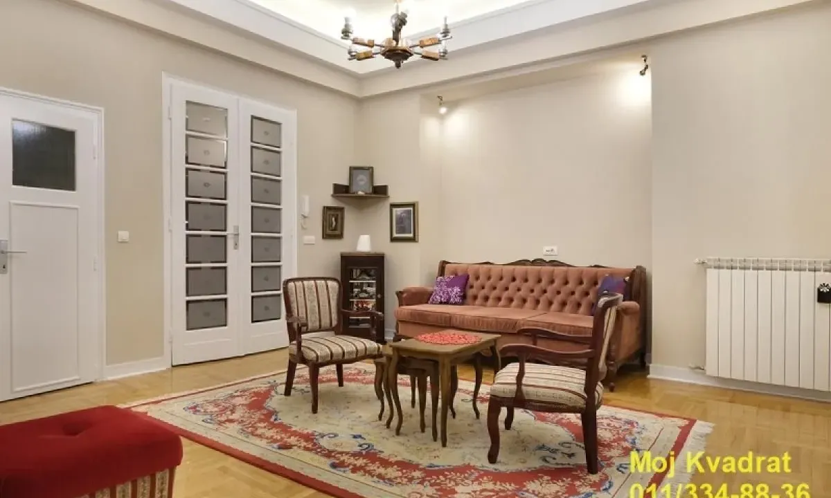 Rent, three bedroom apartment, 84m², Stari Grad, Beograd