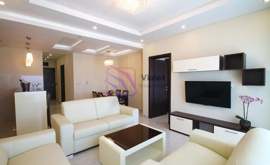 Rent, one bedroom apartment, 60m², Bečići, Budva