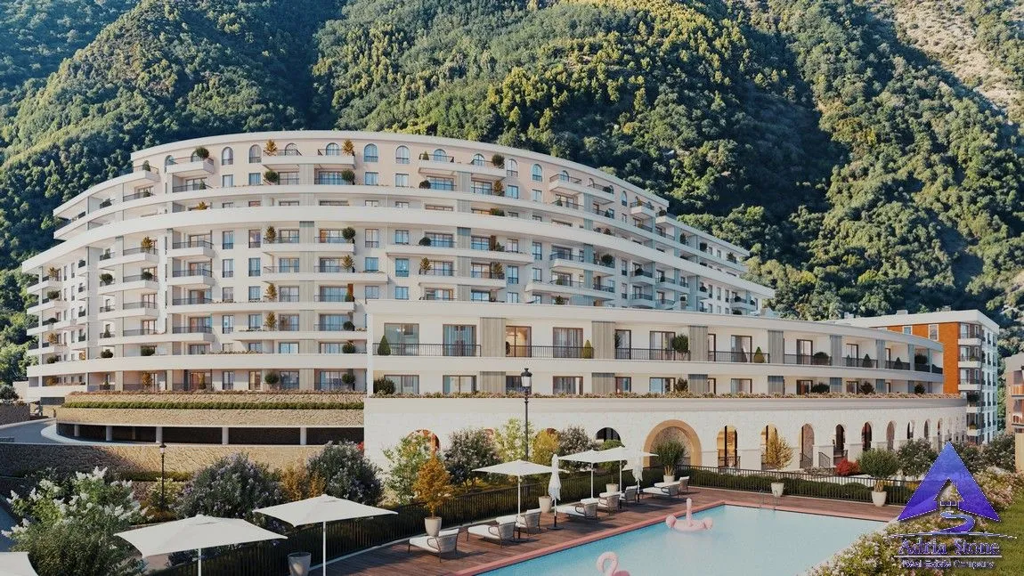 Sale, two bedroom apartment, 77m², Bečići, Budva