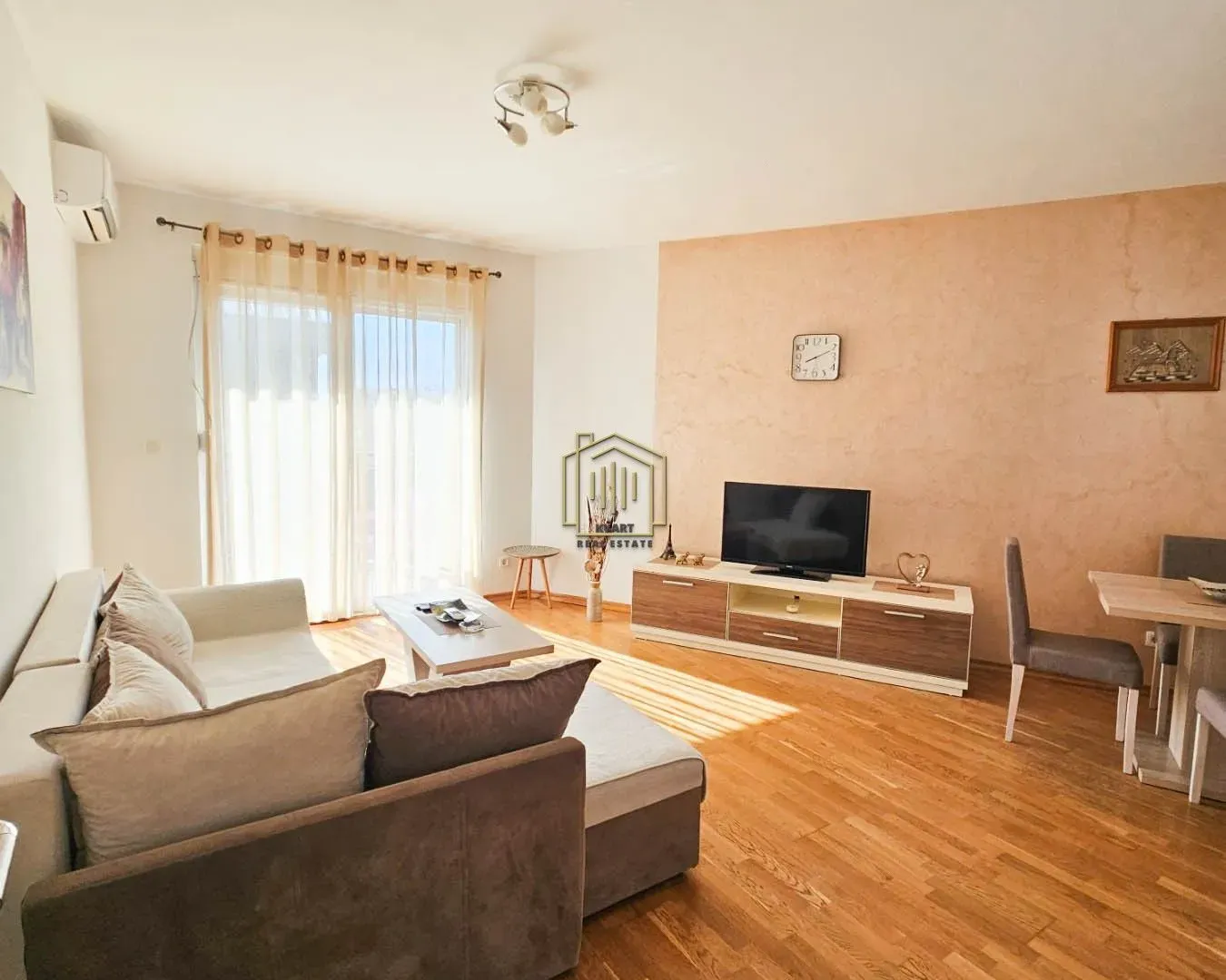 Rent, one bedroom apartment, 53m², Zabjelo, Podgorica