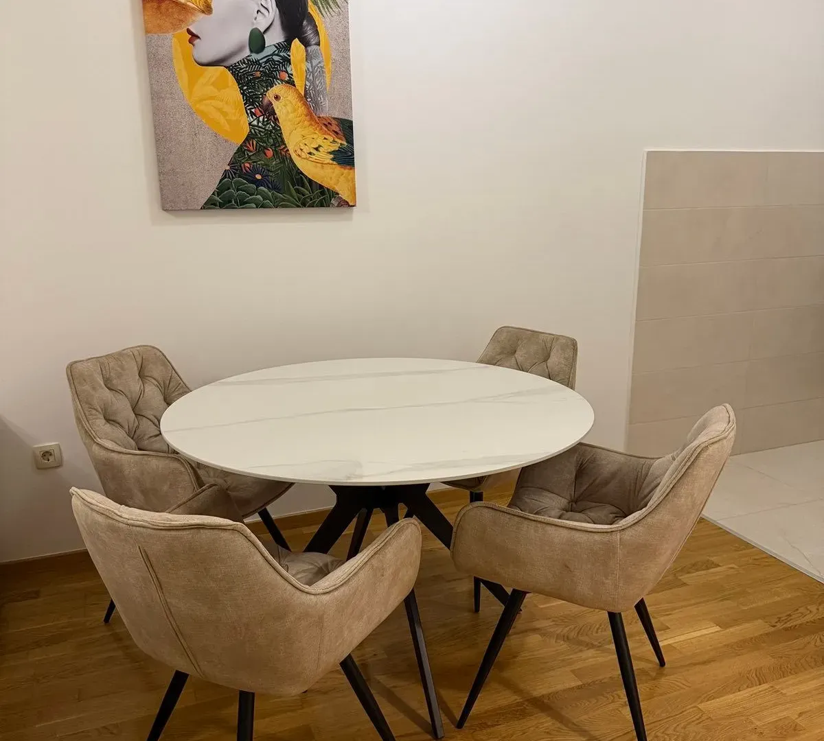Rent, one bedroom apartment, 46m², Zagorič, Podgorica