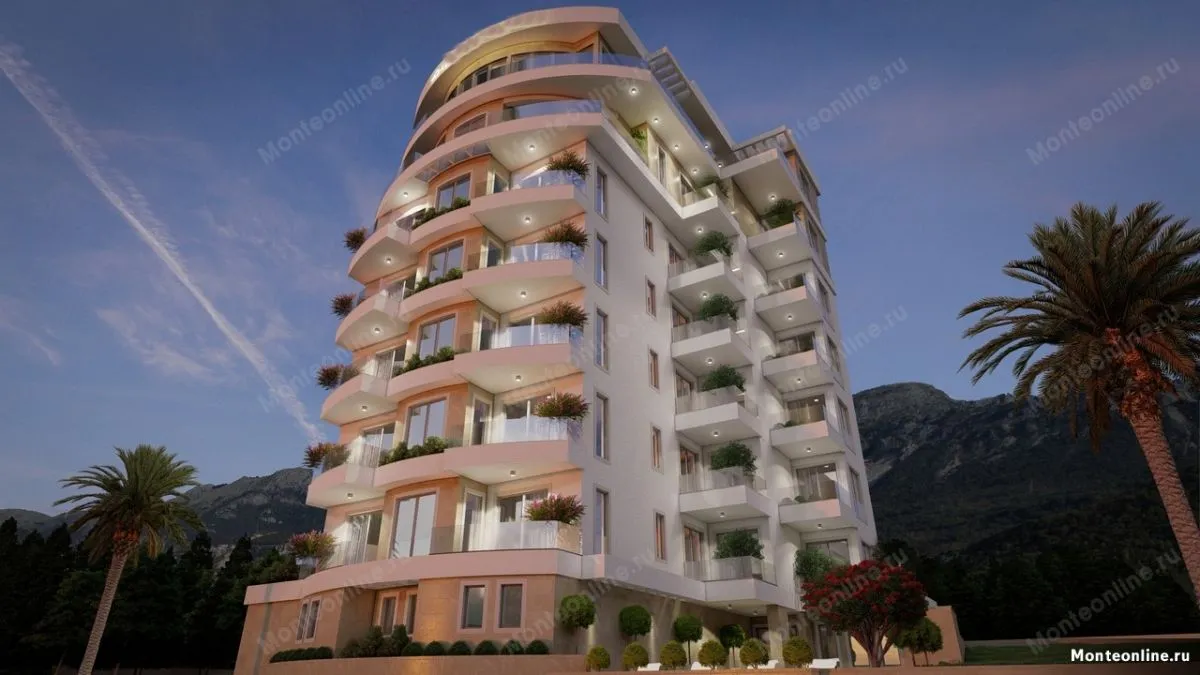 Sale, one bedroom apartment, 40m², Bečići, Budva