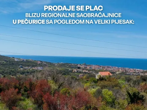 Prodaja, plac, 1673m², Pečurice, Bar - image 1