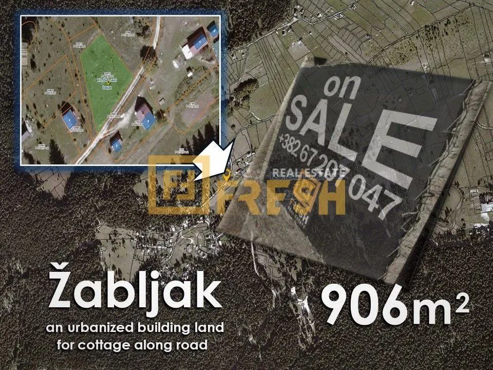 Prodaja, plac, 906m², Žabljak, Crna Gora