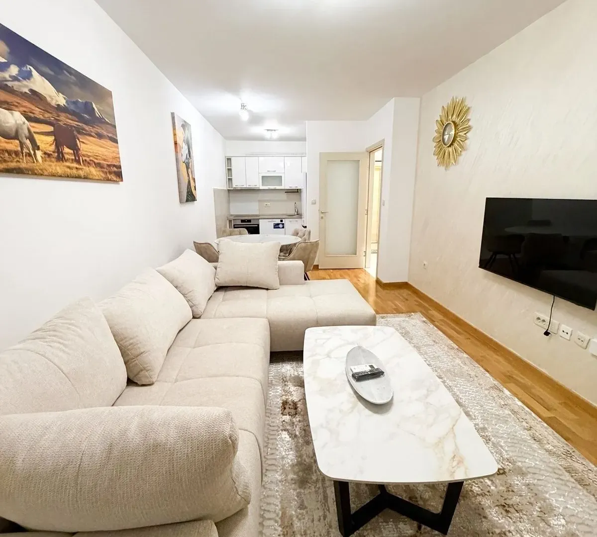 Rent, one bedroom apartment, 46m², Zagorič, Podgorica