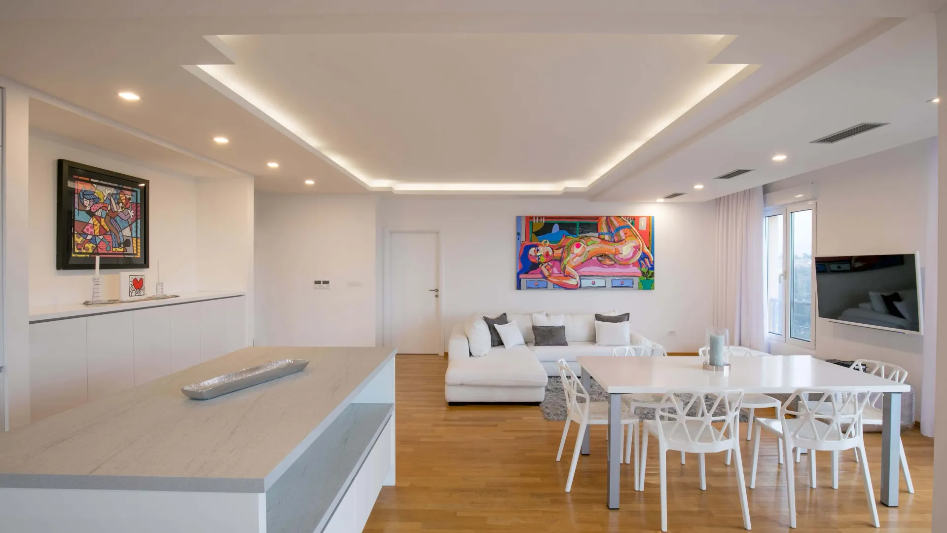 Rent, three bedroom apartment, 123m², Preko Morače, Podgorica