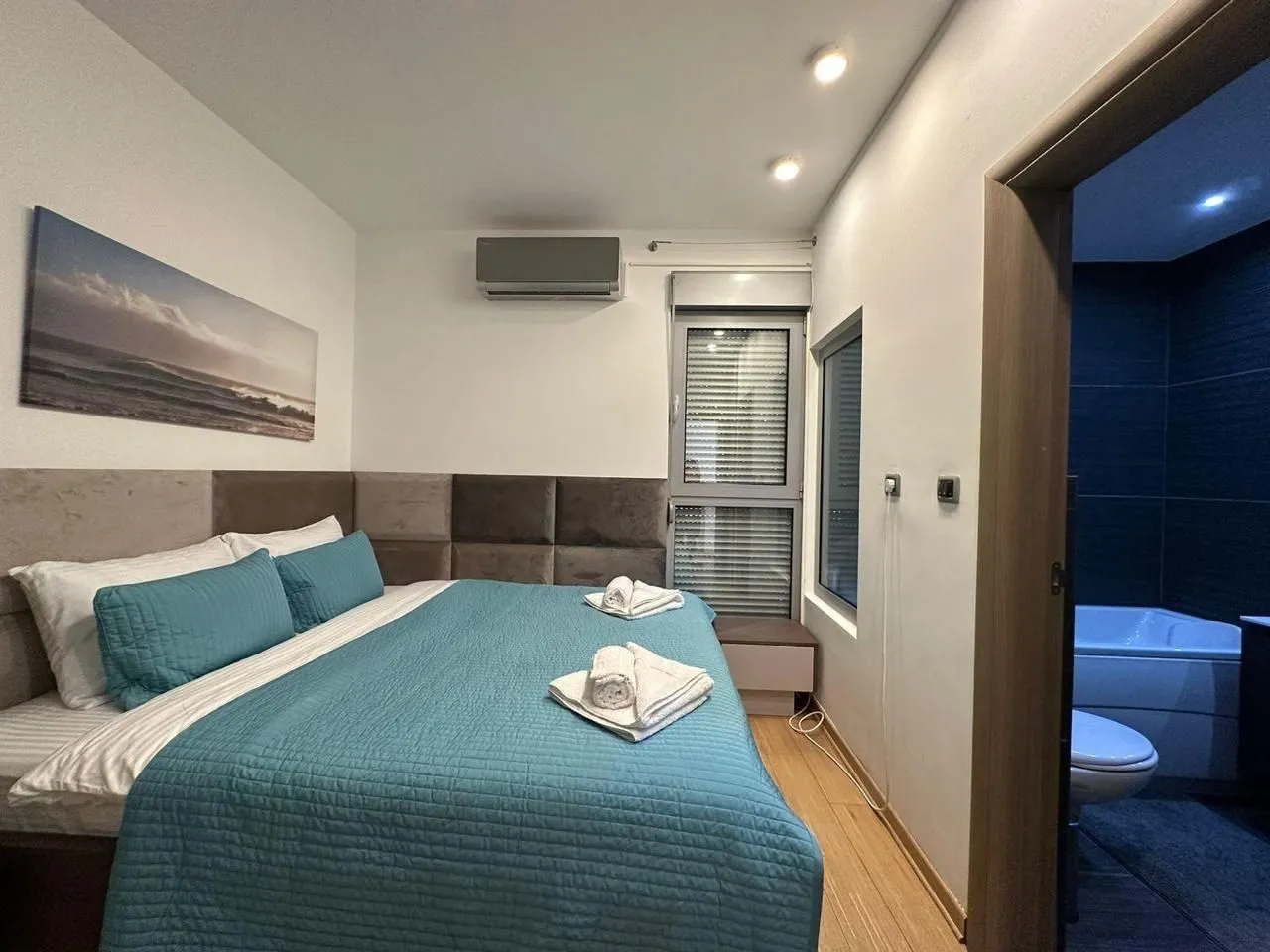 Rent, one bedroom apartment, 57m², Pržno, Budva