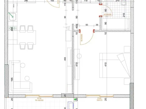 Prodaja, jednosoban stan, 57m², Bar, Crna Gora - image 6
