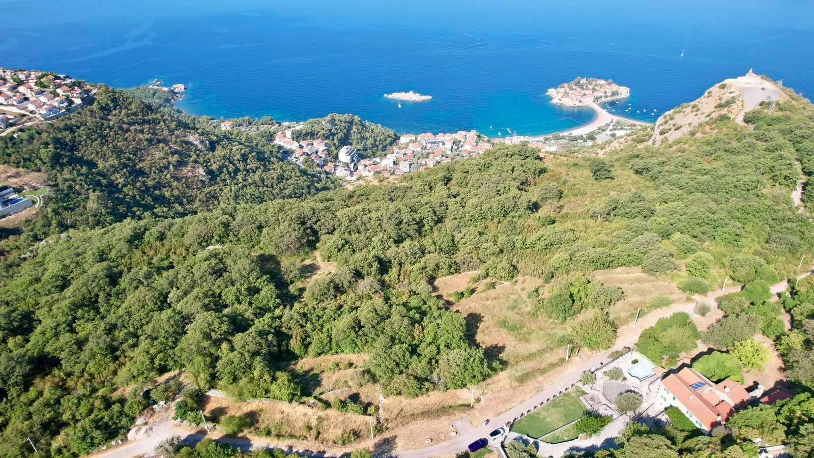 Sale, land lot, 613m², Blizikuće, Budva