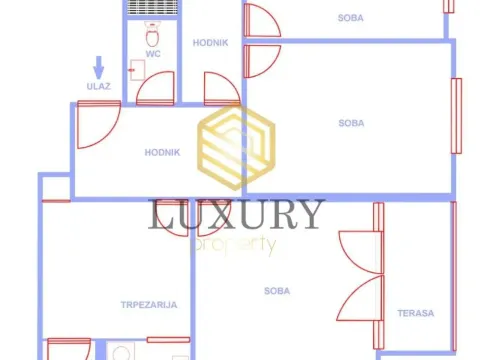 Prodaja, dvosoban stan, 70m², Tuški Put, Podgorica - image 9