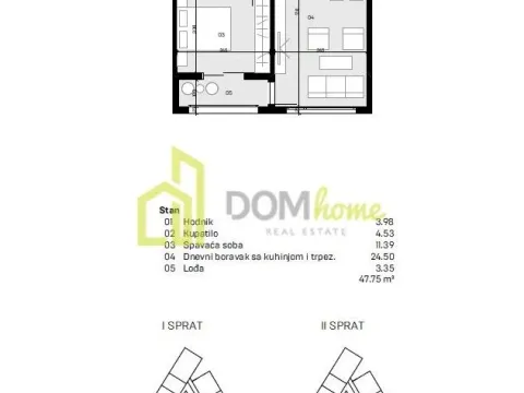 Prodaja, jednosoban stan, 48m², Donja Gorica, Podgorica - image 9