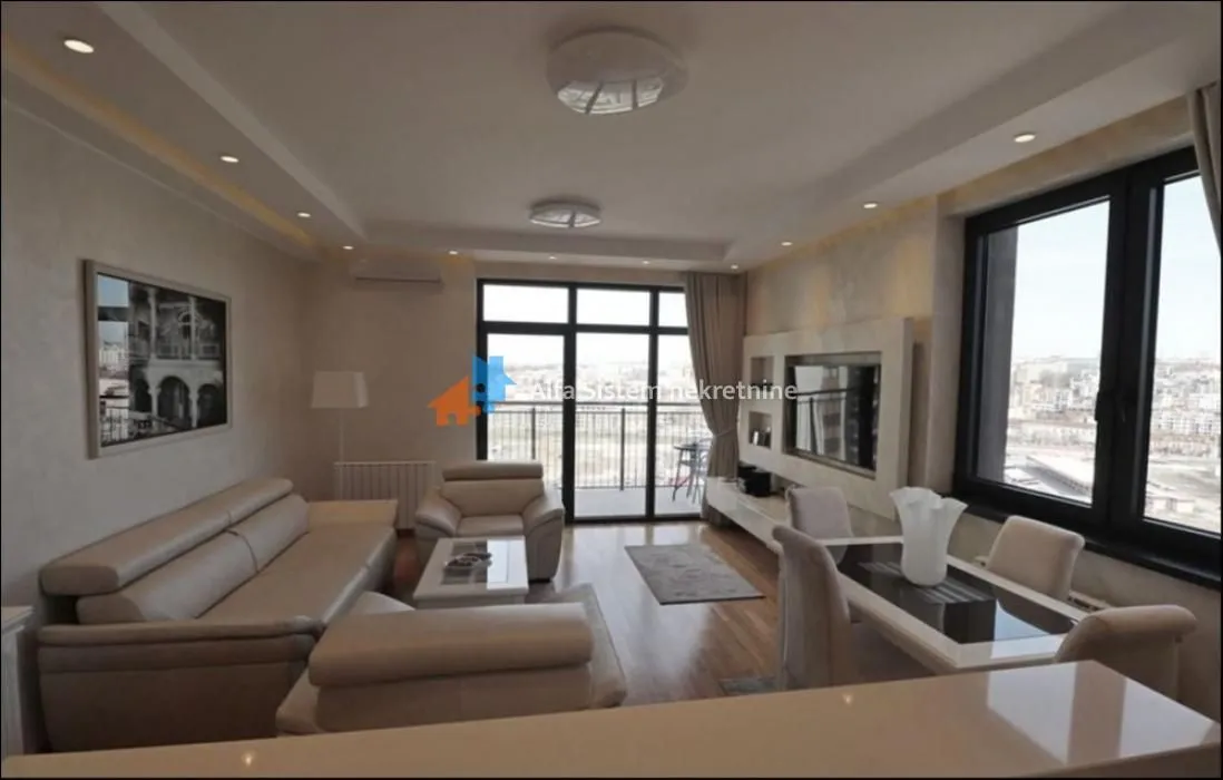 Rent, four bedroom apartment, 90m², Savski Venac, Beograd