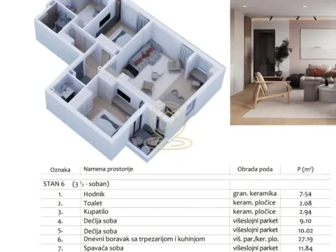 Prodaja, trosoban stan, 74m², Medijana, Niš - image 2