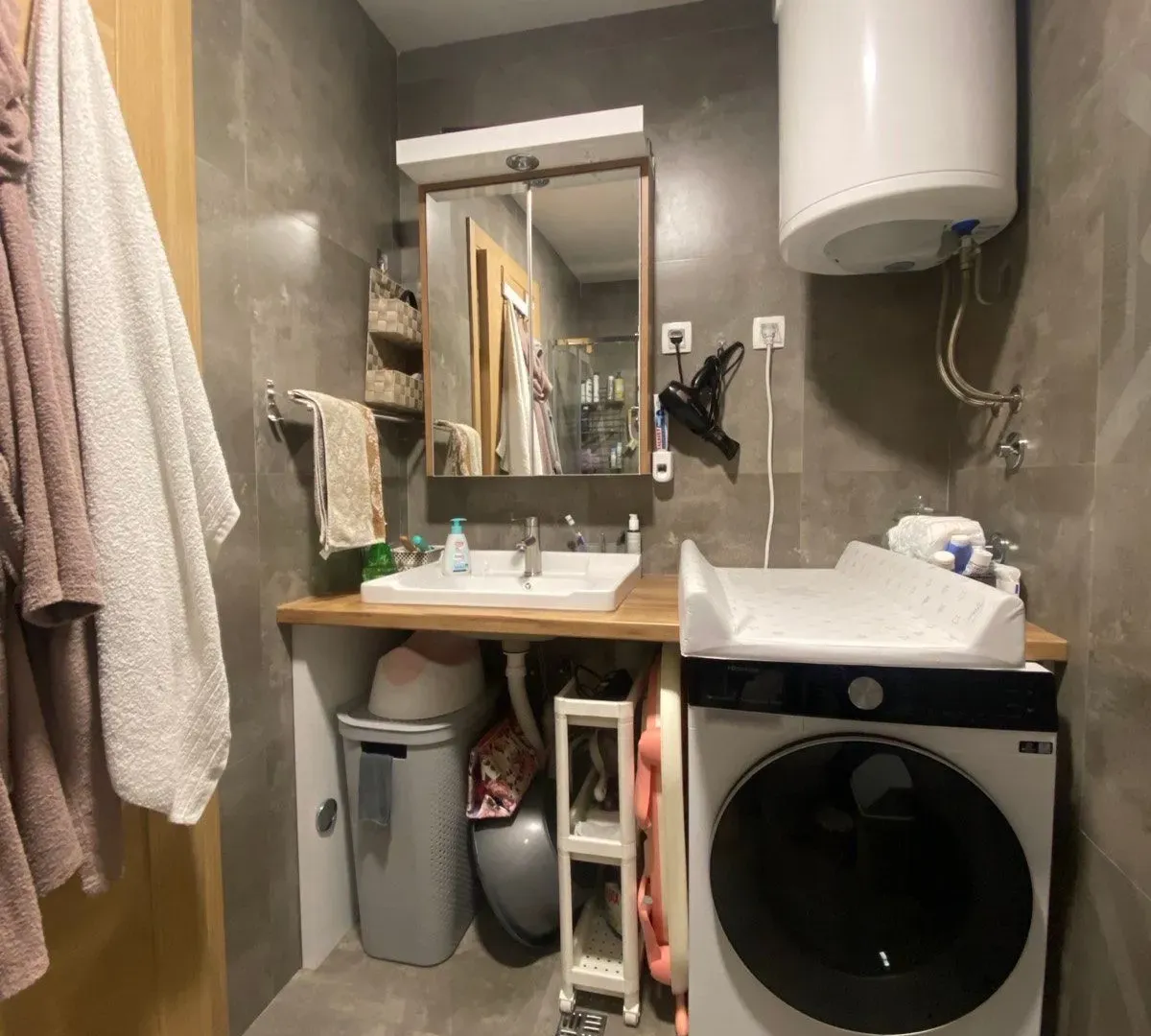 Rent, one bedroom apartment, 45m², Tuški Put, Podgorica