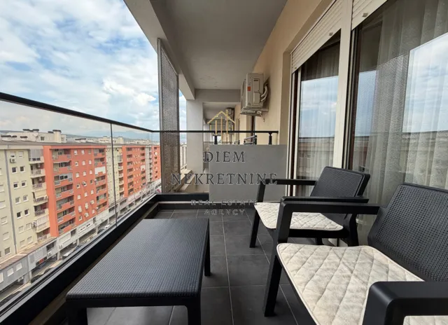 Rent, one bedroom apartment, 52m², Master Kvart, Podgorica