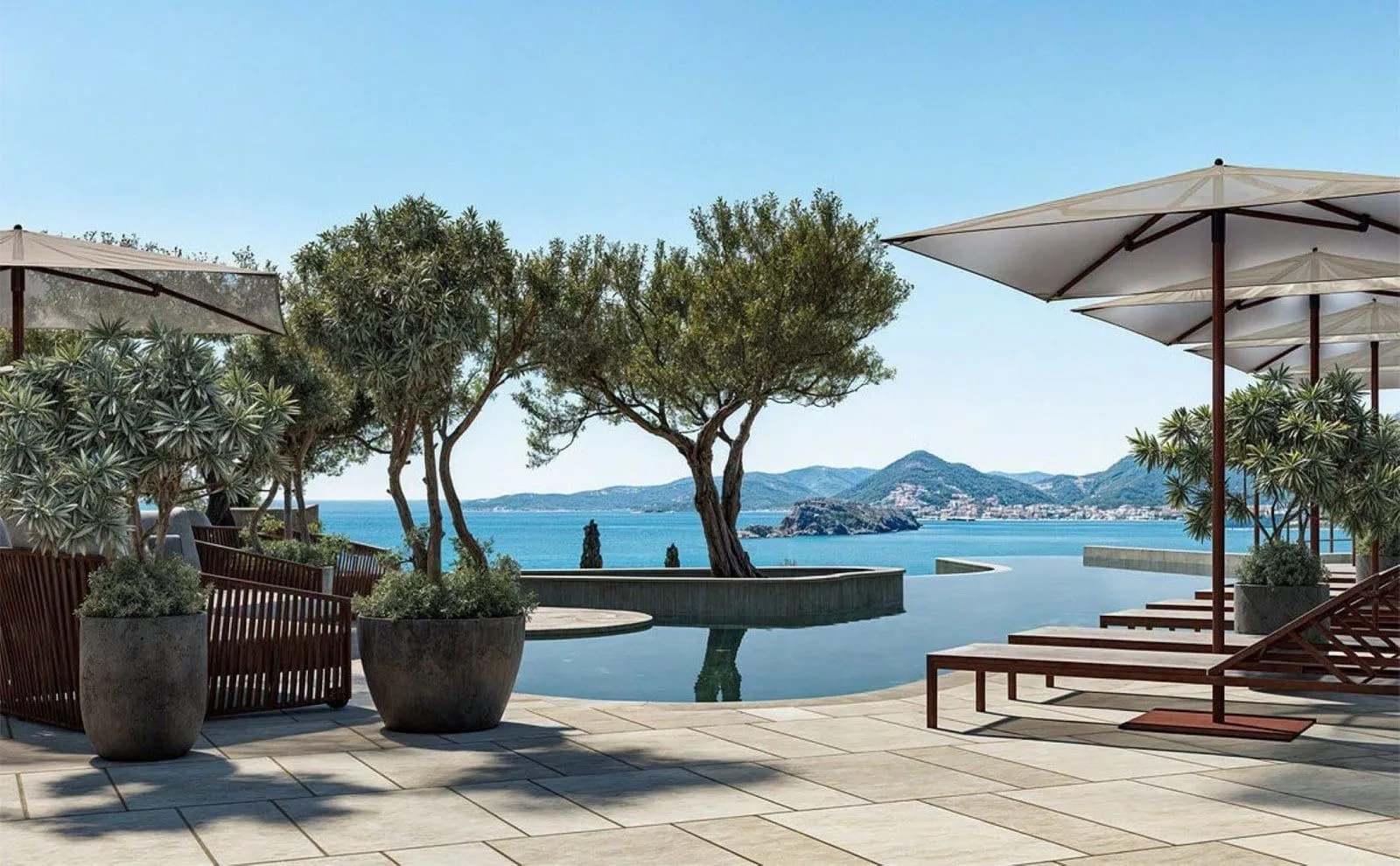 Sale, two bedroom apartment, 75m², Reževići, Budva