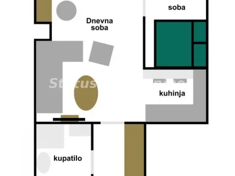 Prodaja, jednosoban stan, 36m², Adamovićevo Naselje, Novi Sad Sve Podlokacije - image 12