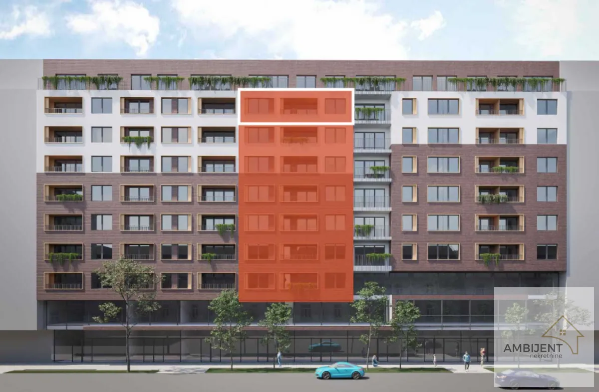 Sale, three bedroom apartment, 76m², Bul Kralja Aleksandra, Zvezdara Sve Podlokacije