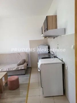 Manja kuhinja povezana sa dnevnim boravkom u stanu. - image 2